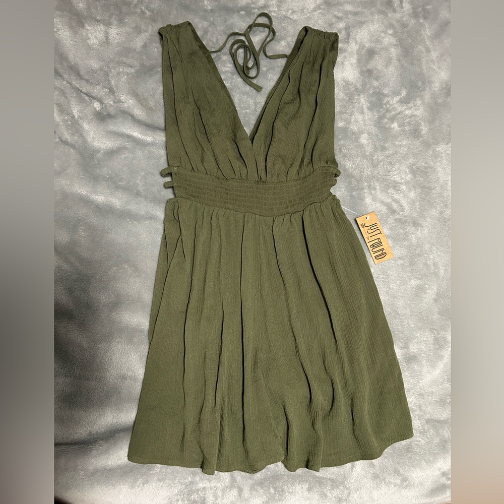 Romper, Size L, Army Green